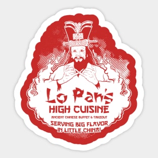 Lo Pan's High Cuisine Sticker